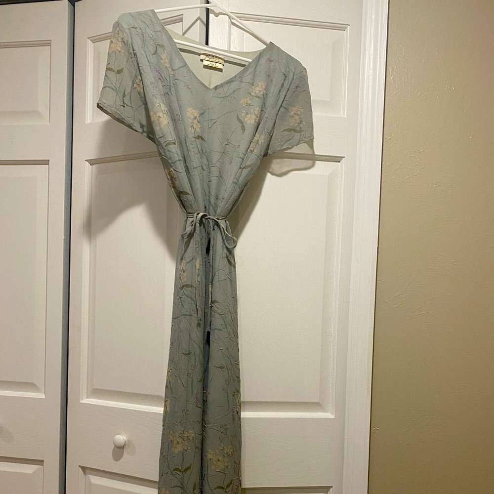 Color: Green Size: 8 Brand: AGB Dress (Vintage)